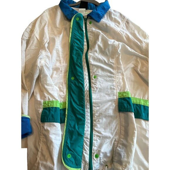 Vintage 80s Jantzen Classics Windbreaker Jacket XL - Picture 5 of 6